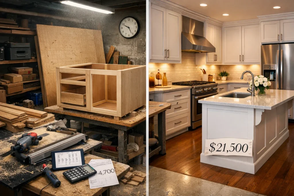 Is Building Your Own Kitchen Really Cheaper (We Did the Math)