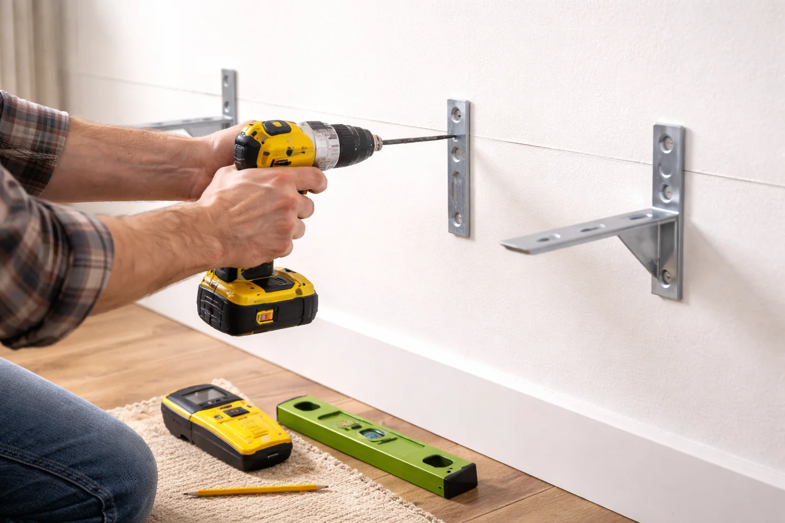 Build a Floating Wall Desk in One Weekend