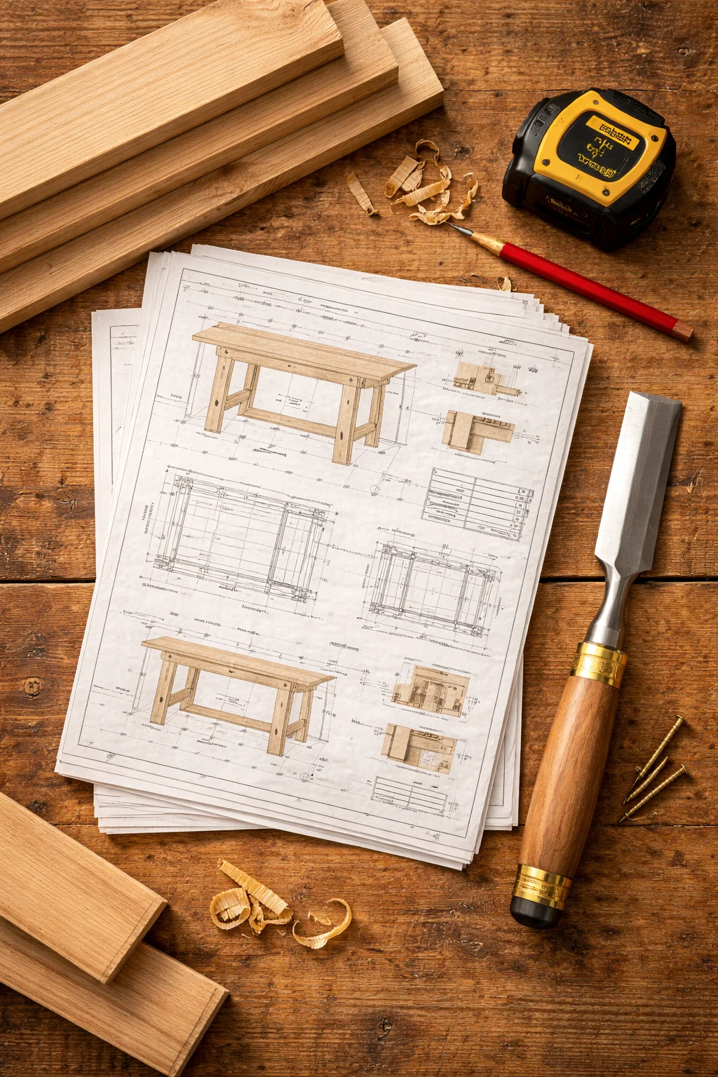 Woodworking Table Plans
