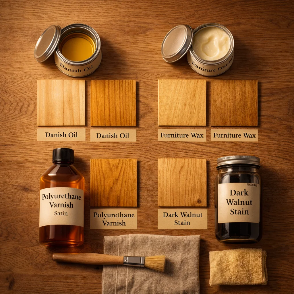 Best Wood Finishes and Stains for Indoor Furniture