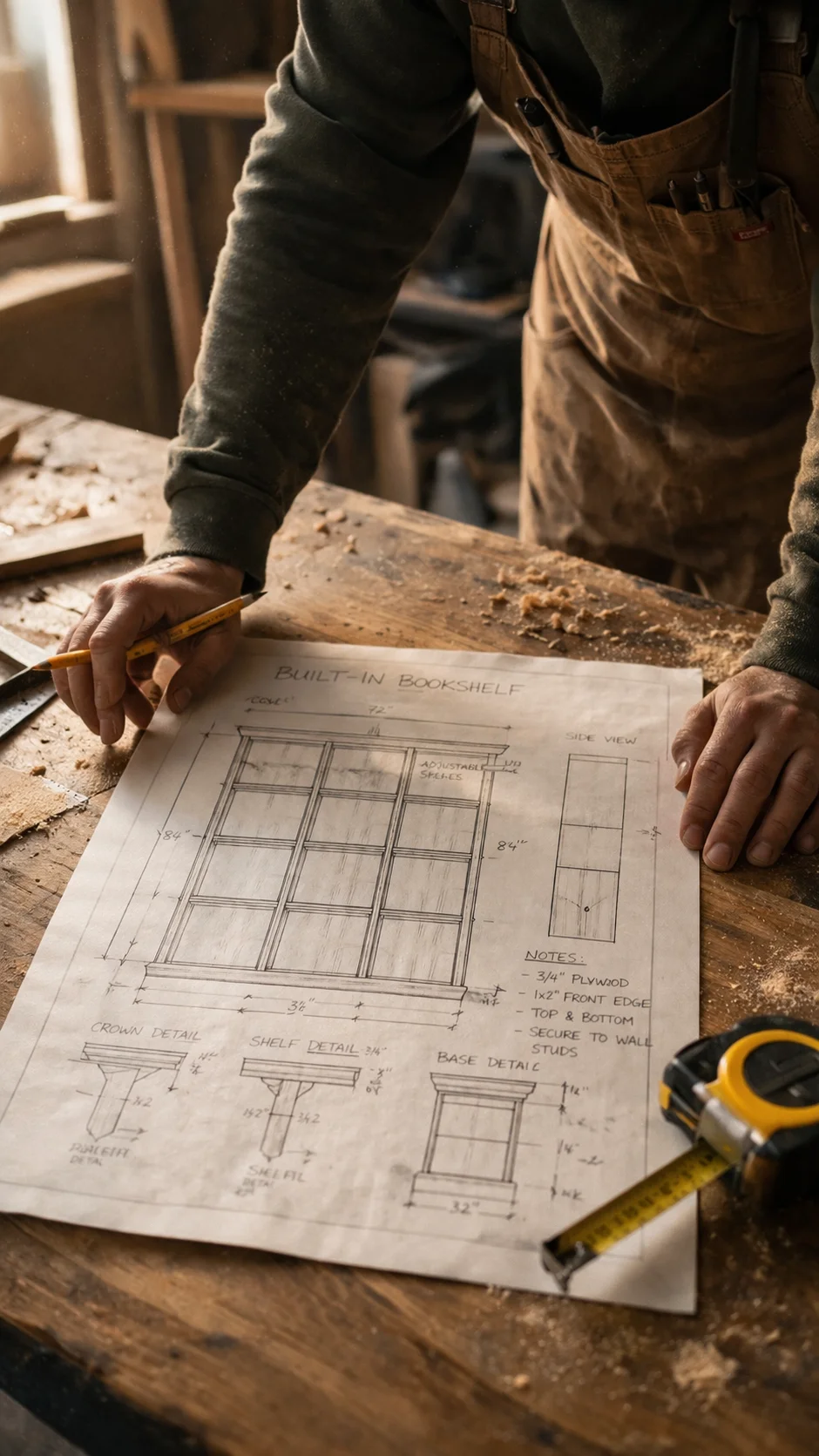 Bookshelf Woodworking Plans Make DIY Easier
