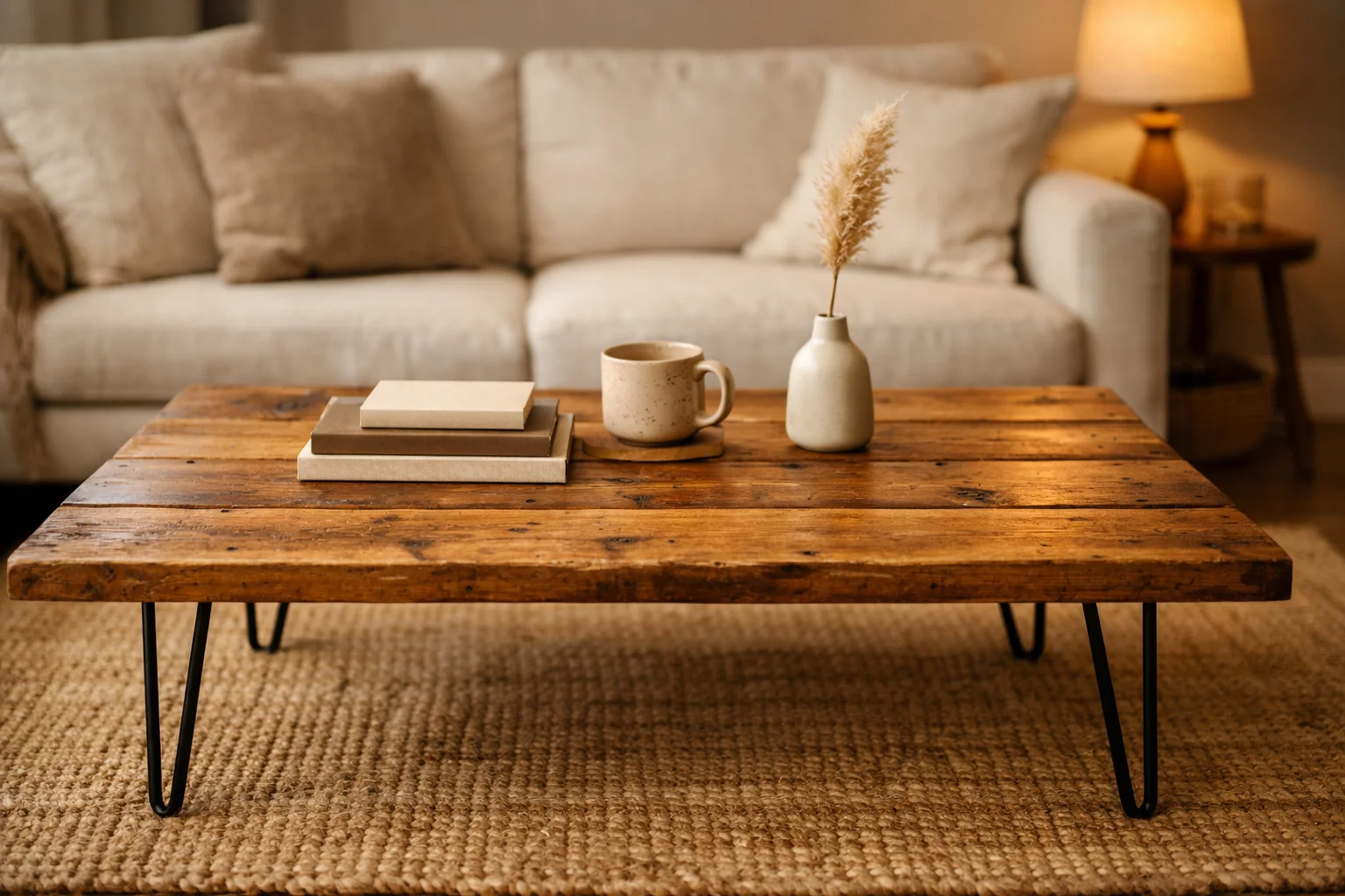 Build a Reclaimed Wood Coffee Table From Scratch