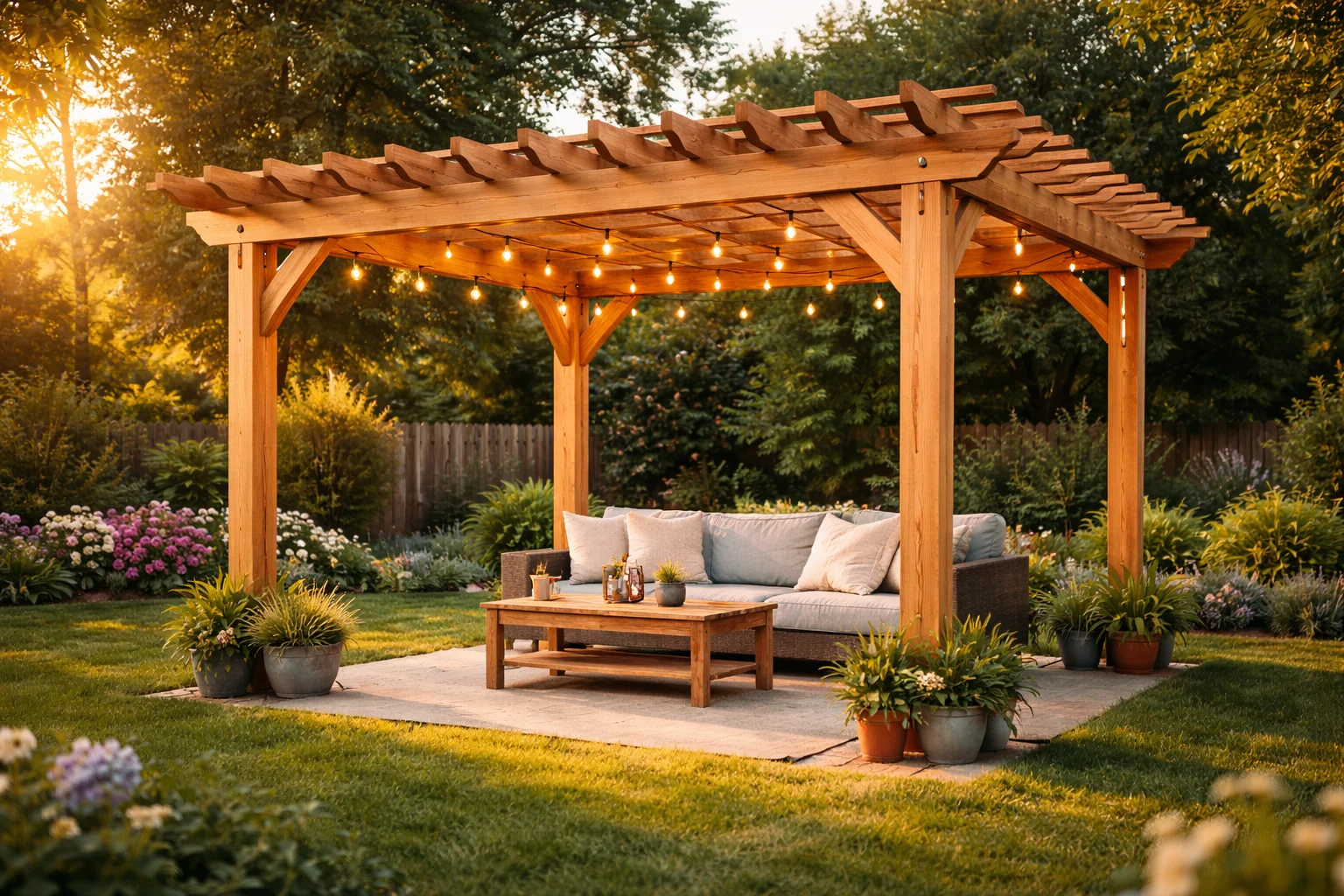 How to Build a Pergola From Scratch — Step-by-Step Plans