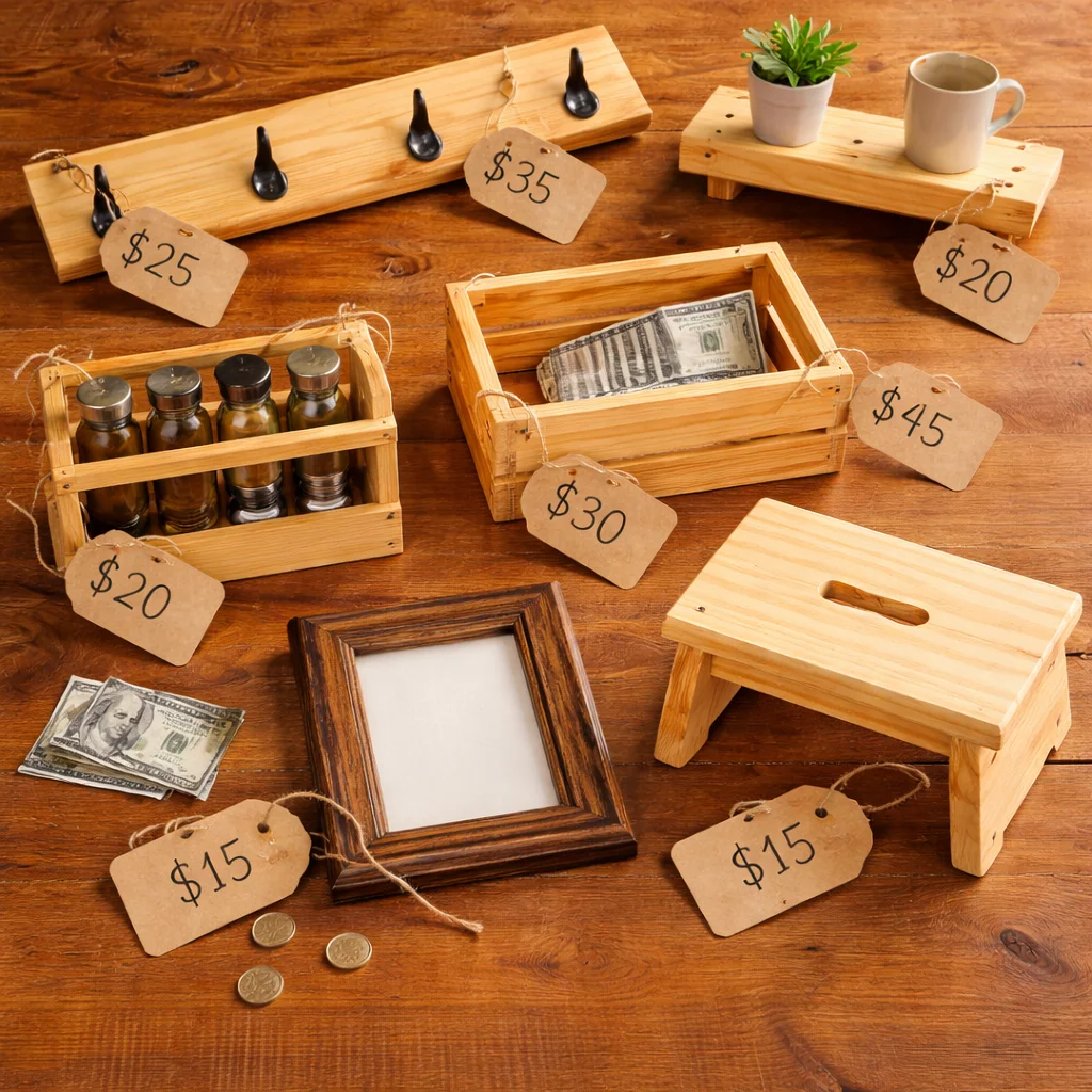Projets en bois faits main pas chers