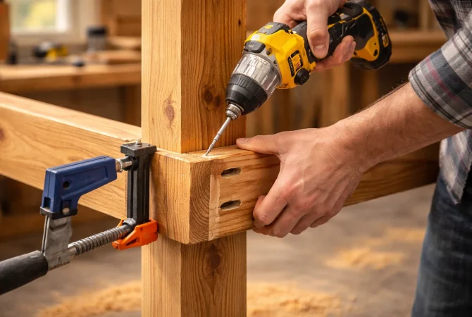 How to Build a Farmhouse Dining Table From Scratch